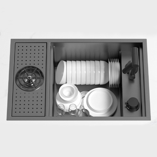 Undermount Double Bowl Workstation Sink