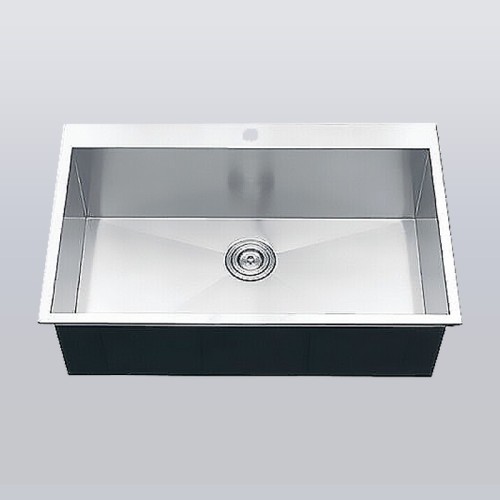 Black Single Bowl Kitchen Sink 