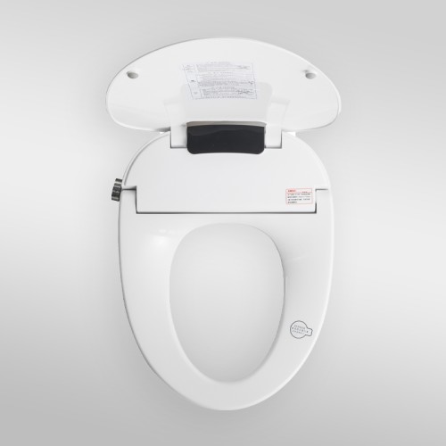 Bidet With Heated Toilet Seat Cover White