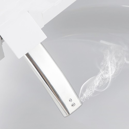 Smart Bidet Heated Toilet Seat White