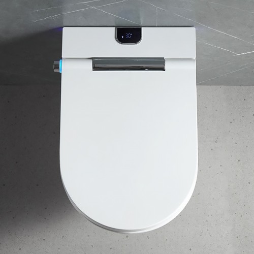 Wall Hung Smart Toilet With Bidet