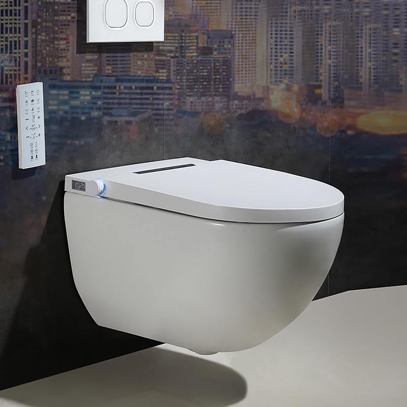 Wall Hung Toilet Bidet Combo