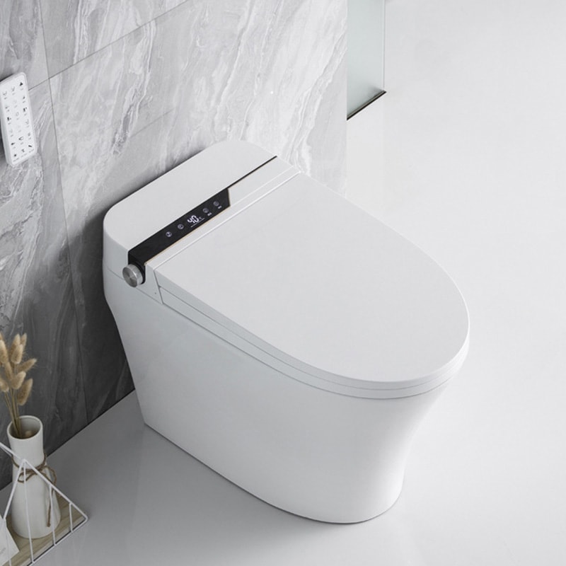 Zero Water Pressure Rimless Toilet