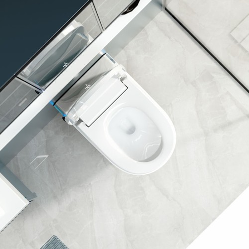 Modern Hotel Compact Wall Hung Toilet