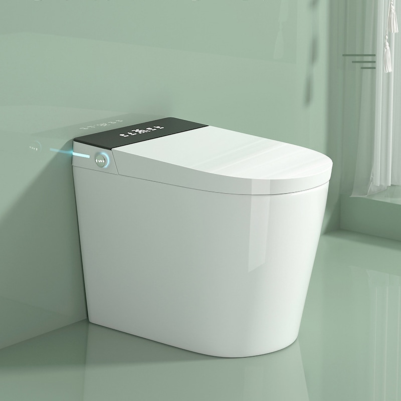 Compact Comfort Height Toilet for Small Spaces