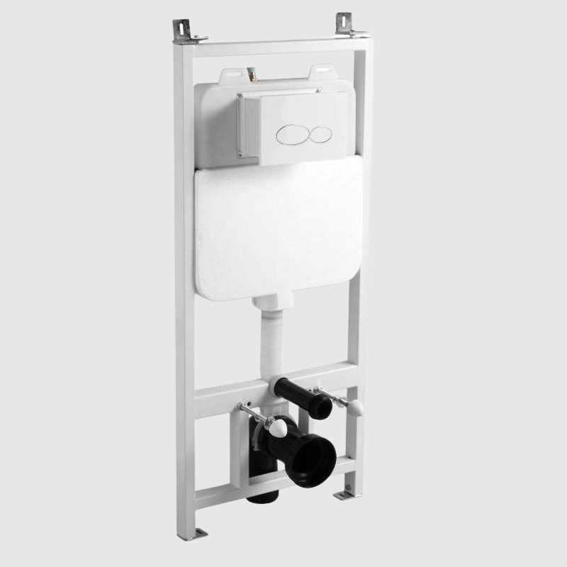 Compact Wall Hung Toilet Frame and Cistern