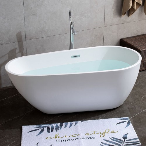 Small Stand Alone Freestanding Tub