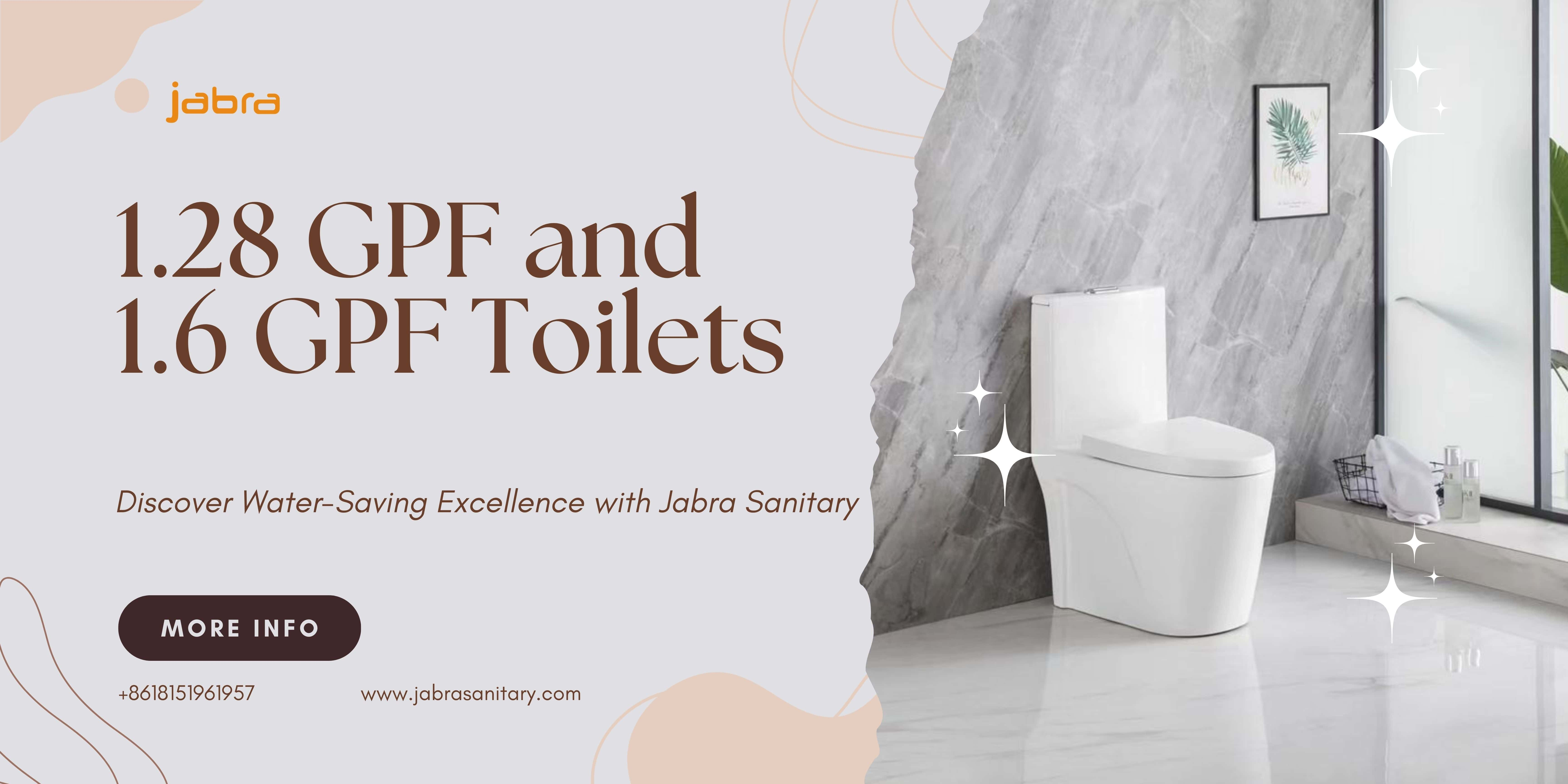 Water-Efficient GPF Toilets