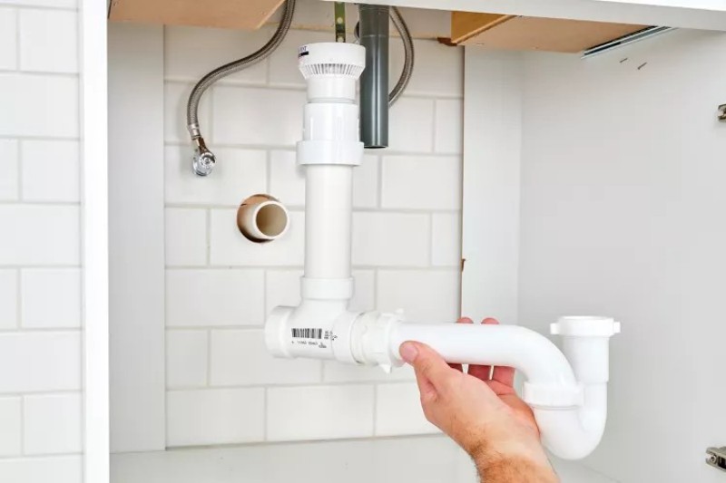 bathroom sink Plumbing Ventilation