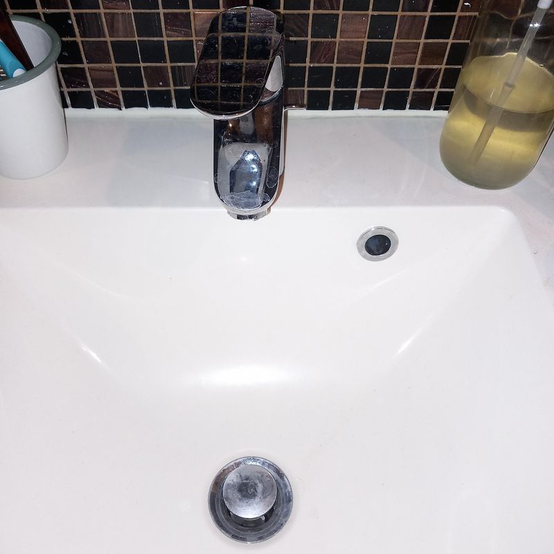 get rid of bad smell in bathroom sink