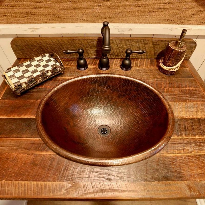 copper bathroom sinks