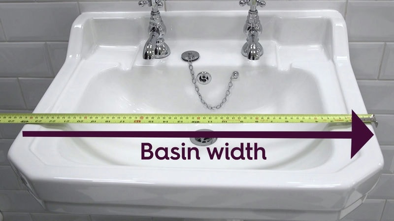 Bathroom Sink Measurement