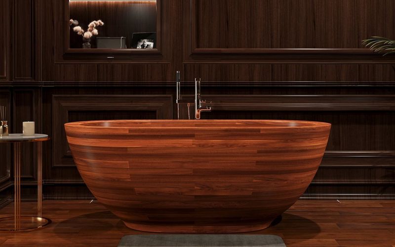 Wood Bathtub