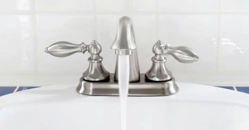 how to clean polished nickel faucet