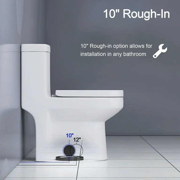 10 and 12 inch rough in toilet