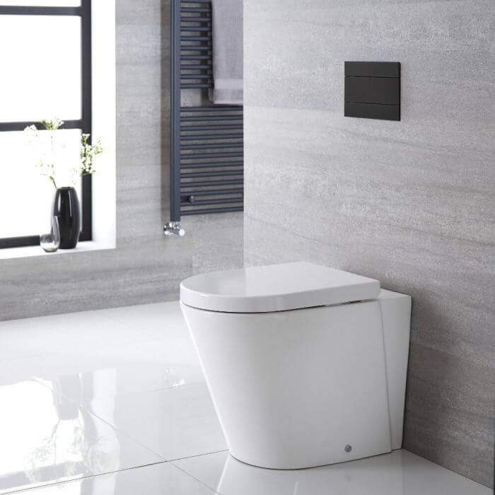 Rimless Back to Wall Toilet