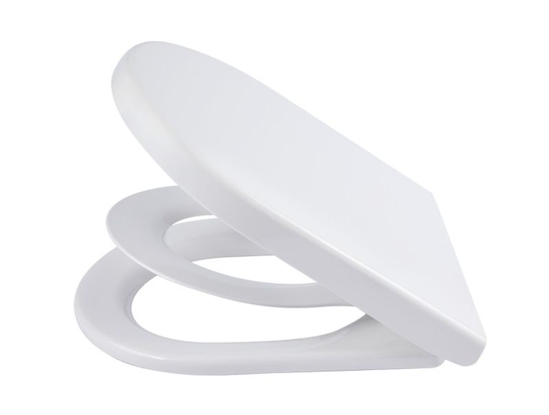 d shape toilet seat