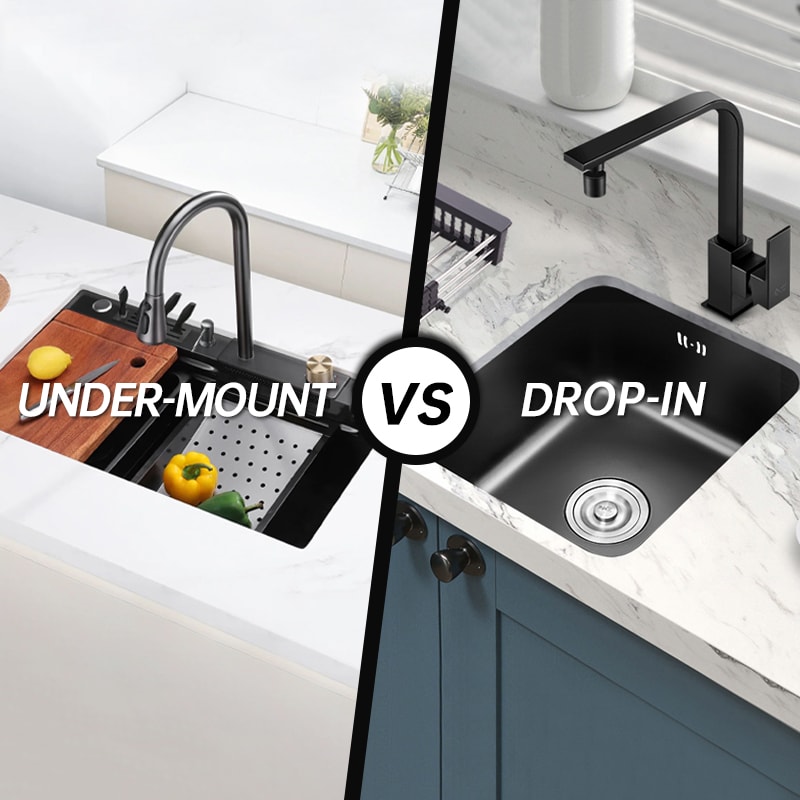 Undermount vs Drop in Sink: Which One is Better?