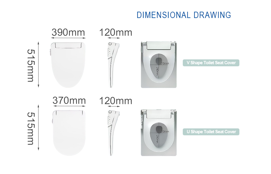 Bidet Dimensions