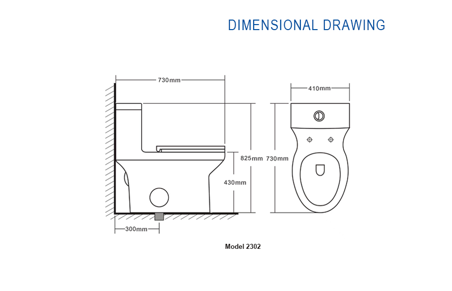 Toilet Bowl Dimensions