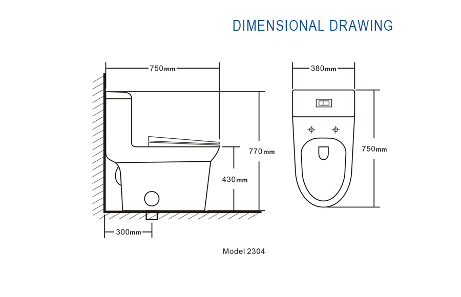 Toilet Bowl Dimensions