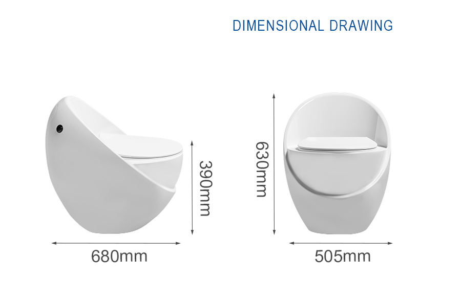 Toilet Bowl Dimensions