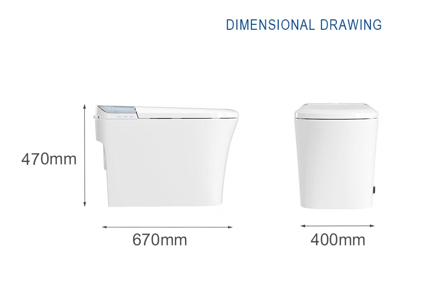 Toilet Bowl Dimensions