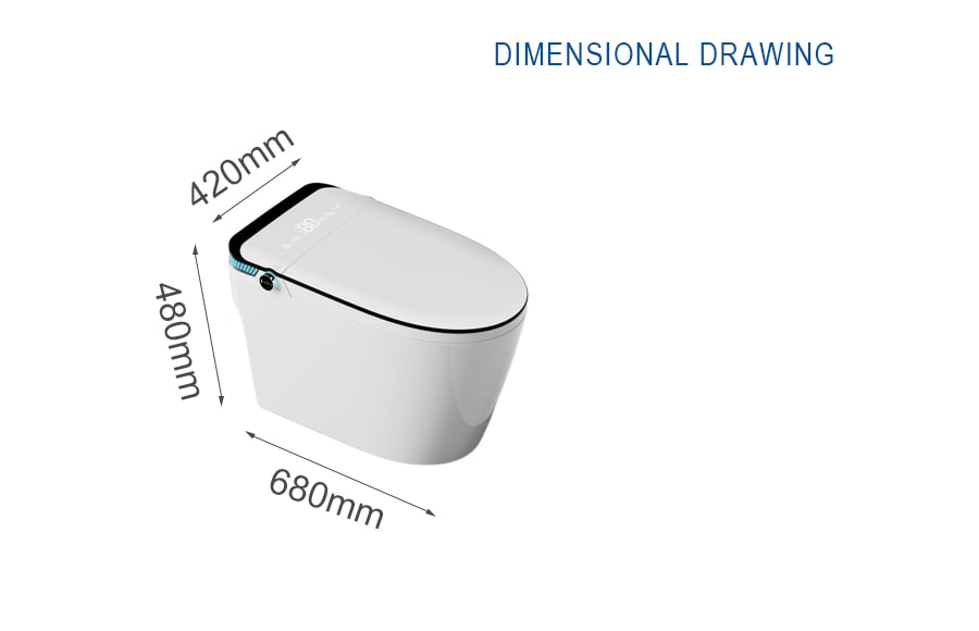 Toilet Bowl Dimensions