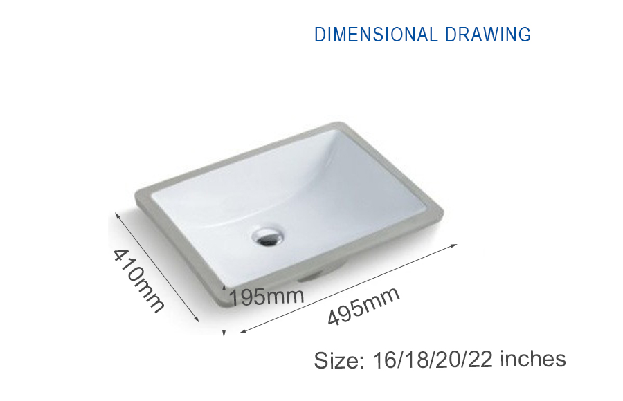 Wash Basin Dimensions