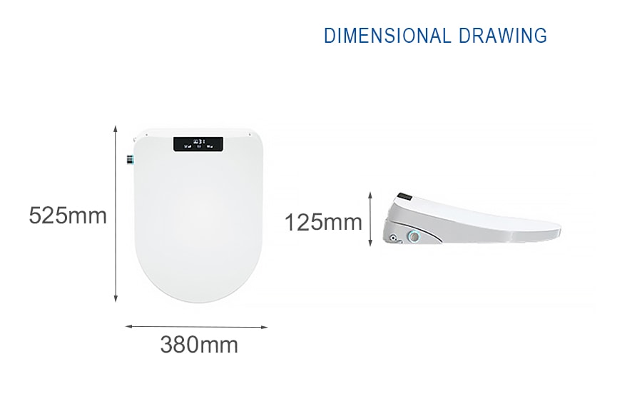 Toilet Bowl Dimensions