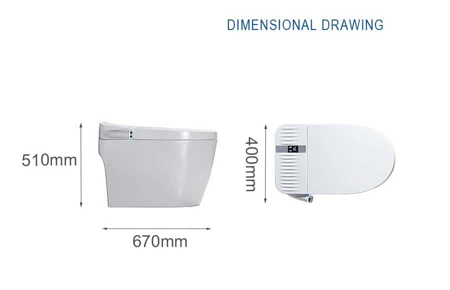 Toilet Bowl Dimensions