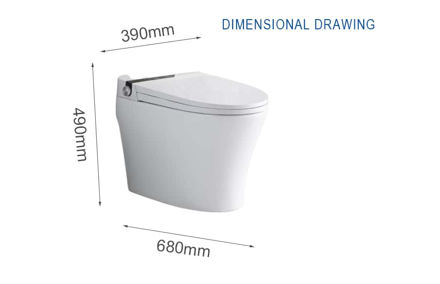 Toilet Bowl Dimensions