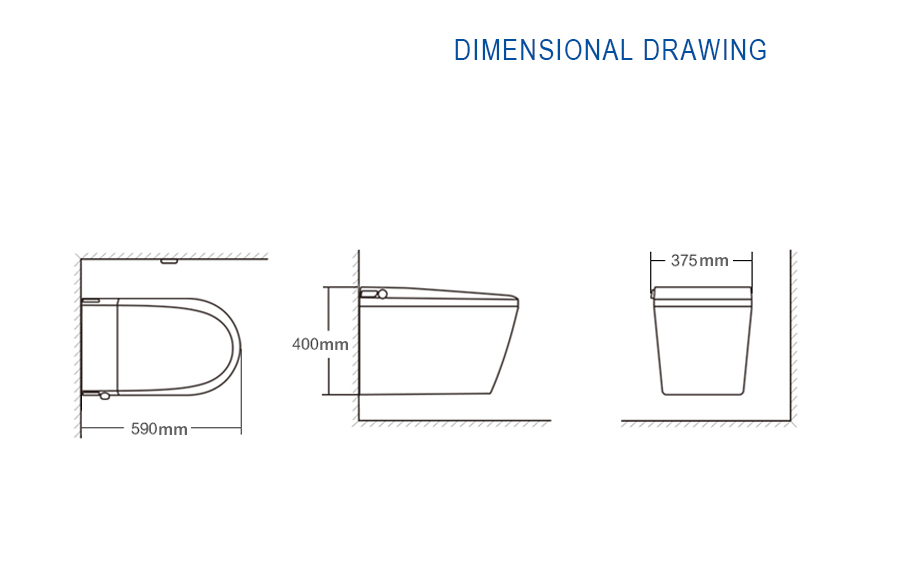 Toilet Bowl Dimensions