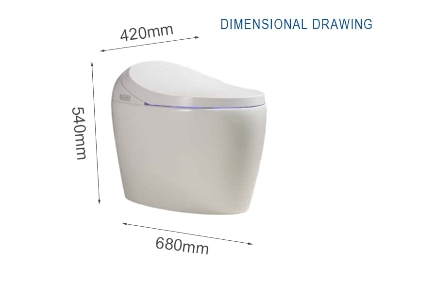 Toilet Bowl Dimensions