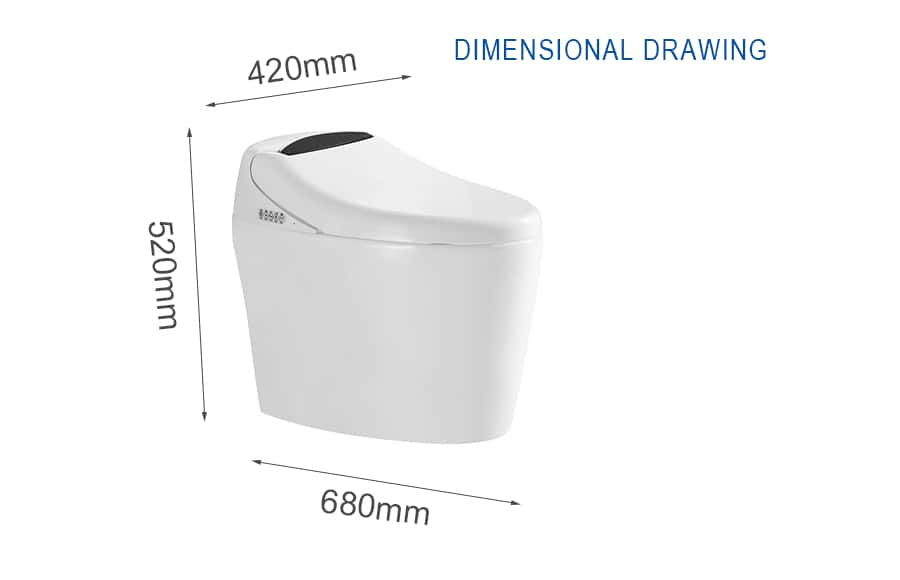 Toilet Bowl Dimensions