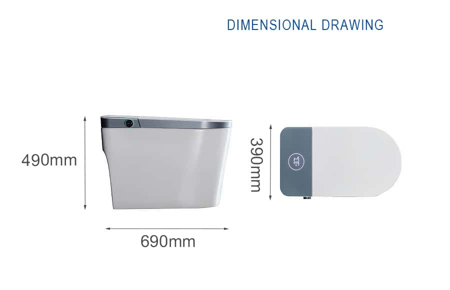 Toilet Bowl Dimensions