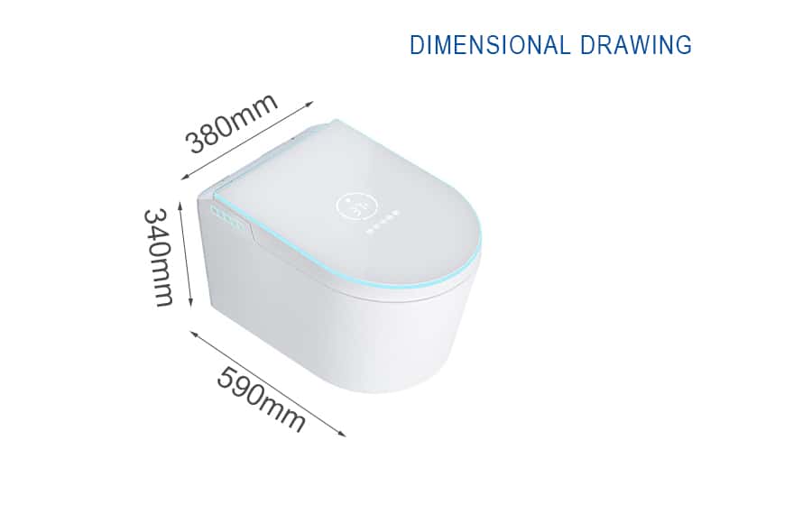 Toilet Bowl Dimensions
