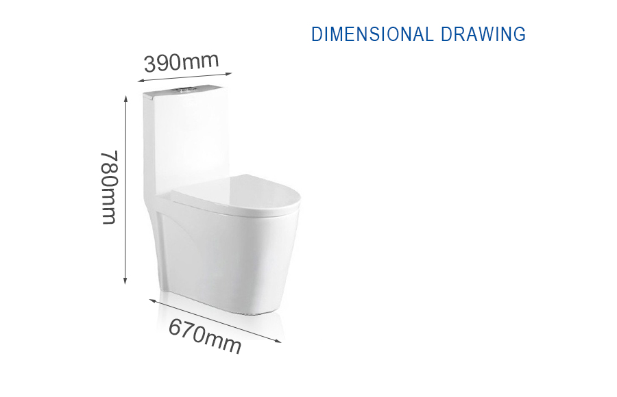 Toilet Bowl Dimensions