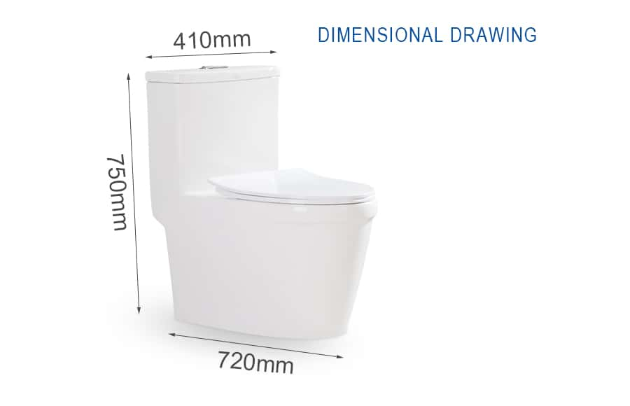 Toilet Bowl Dimensions