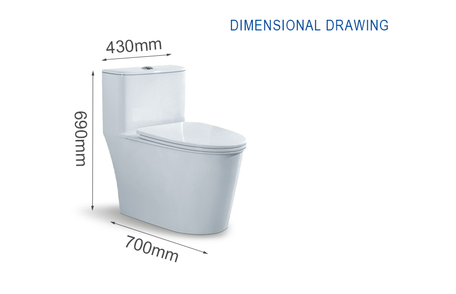 Toilet Bowl Dimensions