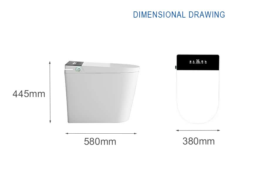 Toilet Bowl Dimensions