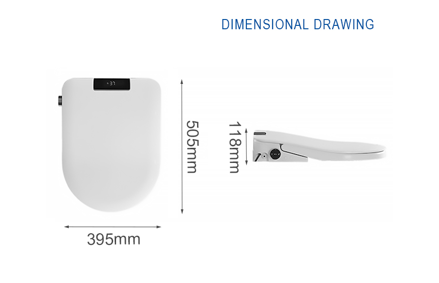 Bidet Dimensions