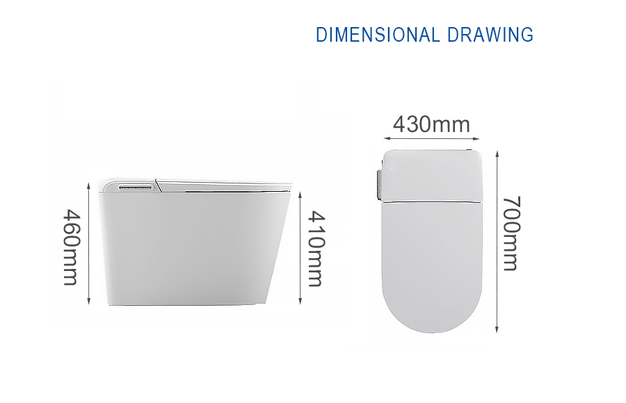 Toilet Bowl Dimensions